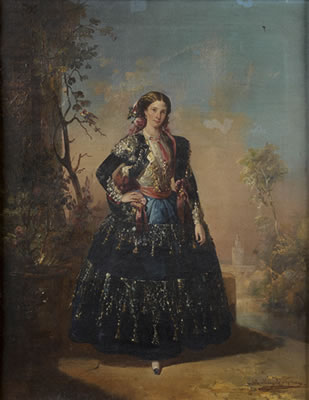 Portrait d'une sévillane by Manuel Rodriguez Guzman - Auction record, sale price, and art valuation. Compare with similar artists and explore comparable artworks.