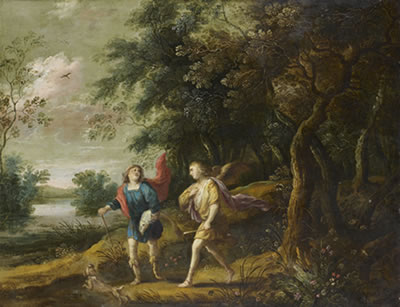 Tobie et l'ange Raphaël