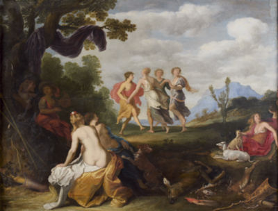 Diana and her nymphs