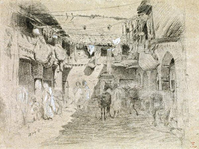 Scène de rue à Constantine