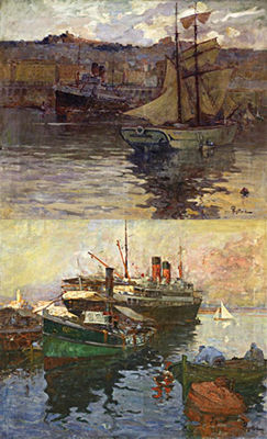 Navires dans le port d'Alger (2)