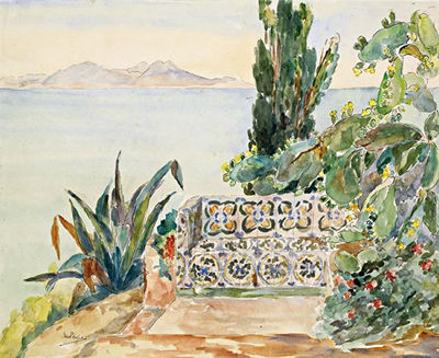 Sainte Monique, villa au bord du golfe de Tunis