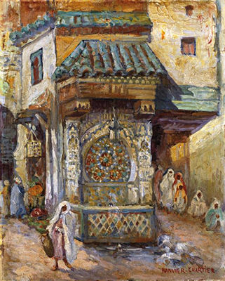 Fontaine Nejjarine à Fès by Lucie Ranvier-Chartier - Auction record, sale price, and art valuation. Compare with similar artists and explore comparable artworks.