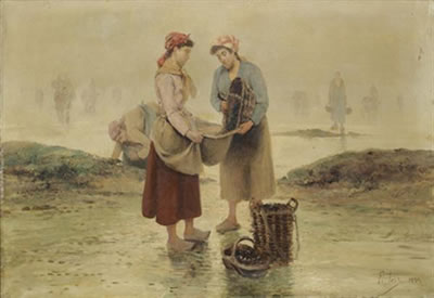 La pêche aux moules