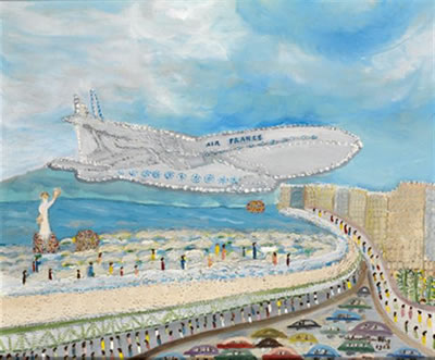 Le survol de la baie