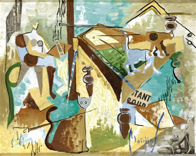 Sample artwork by Gregoire Mathias (Born 1967), known for painting - View similar artists and auction records