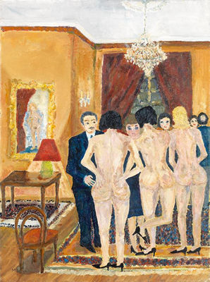 Sample artwork by Michel David (Born 1941), known for paintings - View similar artists and auction records