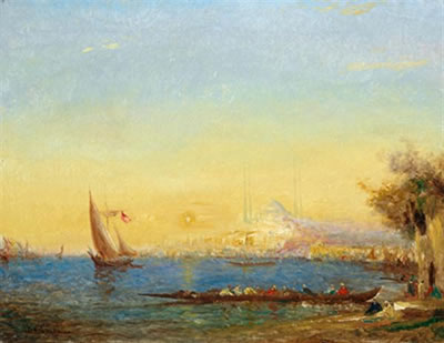 VUE DU BOSPHORE by Alfred Bachmann - Auction record, sale price, and art valuation. Compare with similar artists and explore comparable artworks.