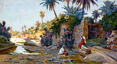 Sample artwork by Louis Randavel (1869 - 1947), known for painting - View similar artists and auction records