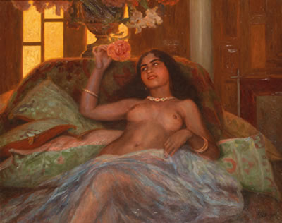 Sample artwork by Salomon Taib (1877 - 1954), known for painting - View similar artists and auction records