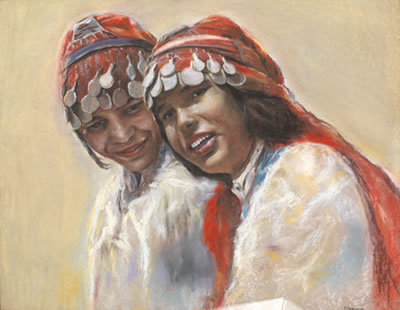 Les deux amies by Catherine Dammeron - Auction record, sale price, and art valuation. Compare with similar artists and explore comparable artworks.