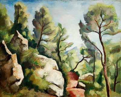Les rochers de Fontainebleau