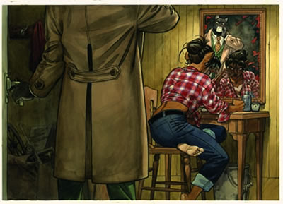 LACKSAD ARTIC NATION (T.2), DARGAUD 2003 Blacksad et Dinah