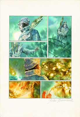 Sample artwork by Andrei Arinouchkine (Born 1964), known for comics, illustration - View similar artists and auction records