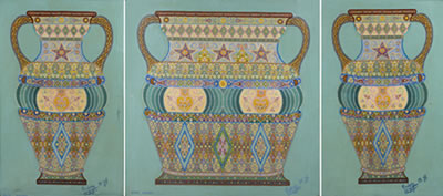 Sample artwork by Joseph Fleury Crepin (1875 - 1948), known for decorative iconic painting - View similar artists and auction records