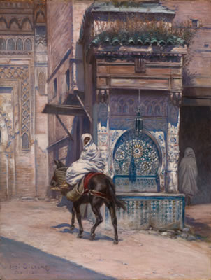 FONTAINE À L'ENTRÉE DES SOUKS