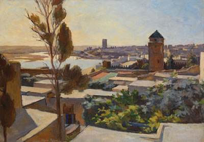 SALÉ VU DE LA KASBAH DES OUDAÏAS