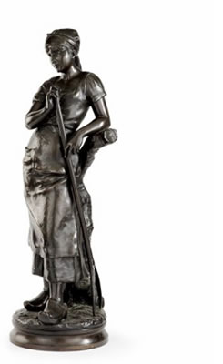 Femme à la fourche