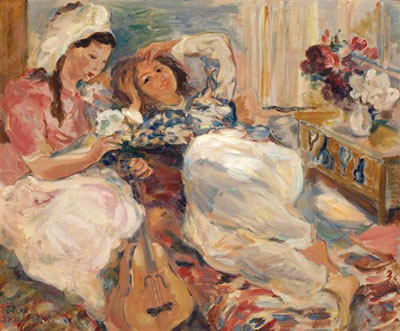 MUSICIENNES À ALGER by Oscar Spielmann - Auction record, sale price, and art valuation. Compare with similar artists and explore comparable artworks.