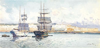 BATEAUX DEVANT ALGER