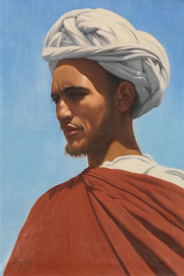 PORTRAIT D'ORIENTAL AU TURBAN by Luis Anglada Pinto - Auction record, sale price, and art valuation. Compare with similar artists and explore comparable artworks.