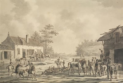 Halte de cavaliers by Jan Langendijk - Auction record, sale price, and art valuation. Compare with similar artists and explore comparable artworks.
