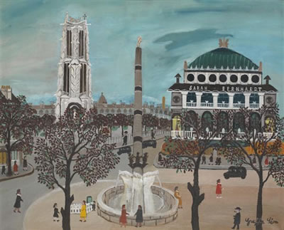 Paris, la place du châtelet by Léon Greffe - Auction record, sale price, and art valuation. Compare with similar artists and explore comparable artworks.