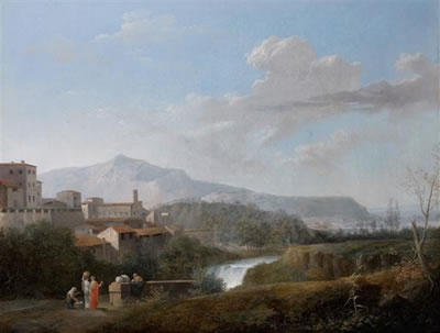 Vue de la campagne italienne animée de lavandières by Jules Cesar Denis Van Loo - Auction record, sale price, and art valuation. Compare with similar artists and explore comparable artworks.