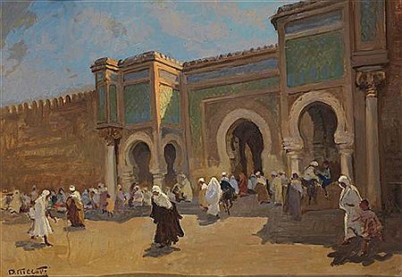 Porte Bâb el Mansour à Meknès. by Dario Mecatti - Auction record, sale price, and art valuation. Compare with similar artists and explore comparable artworks.