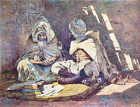 Sample artwork by Marie Elisabeth Aimee Lucas-Robiquet (1858 - 1959), known for painting,  orientalism, child figure and portrait - View similar artists and auction records