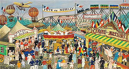 La fête à Neuilly, 1925