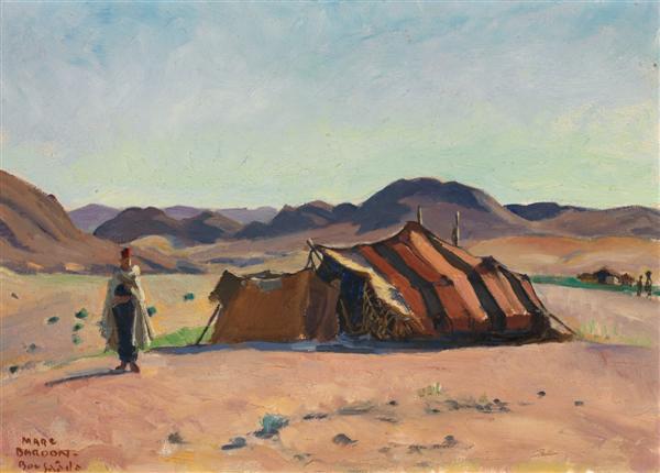 Campement nomade à Bou Saada