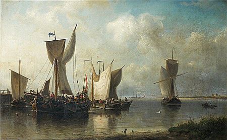 BOATS AT SEA