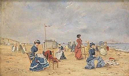 Élégante sur la plage by Paul Rossert - Auction record, sale price, and art valuation. Compare with similar artists and explore comparable artworks.