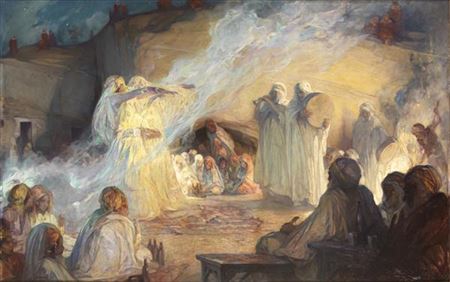 Sample artwork by Jules Pierre Van Biesbroeck (1873 - 1965), known for orientalism in painting and sculpture - View similar artists and auction records
