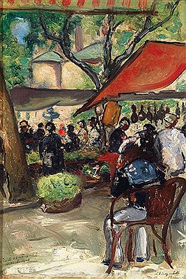 Place de marché EN CORSE, 1934