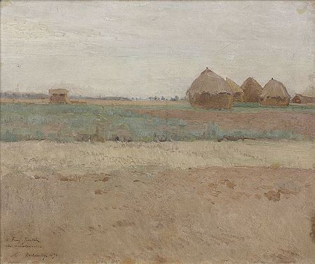Les meules de foin