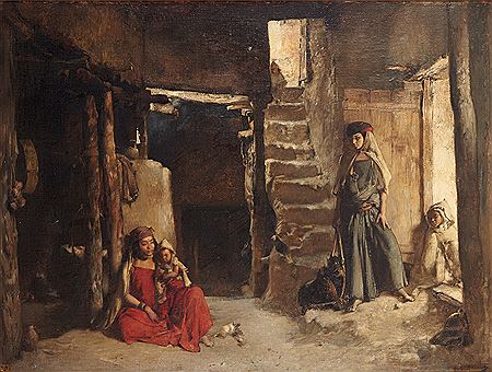 INTÉRIEUR DE MAISON À BOU-SAADA