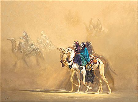 CARAVANE by Hocine Ziani - Auction record, sale price, and art valuation. Compare with similar artists and explore comparable artworks.