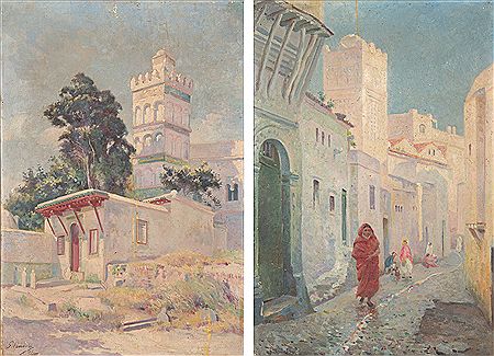 RUE SIDI RAMDAN (2) by Gustave Lemaitre - Auction record, sale price, and art valuation. Compare with similar artists and explore comparable artworks.