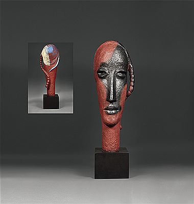 Tête à la tresse (Grand modèle) by Jean Lambert-Rucki - Auction record, sale price, and art valuation. Compare with similar artists and explore comparable artworks.