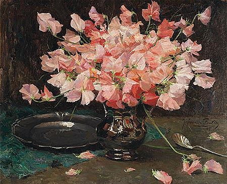 Nature morte aux pois de senteur, 1945