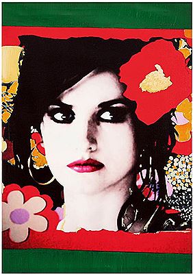 Arabesque Cruz (homage to Lichtenstein through Almodovar), 2013