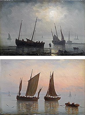 Mer au crépuscule; Mer au clair de lune (2)