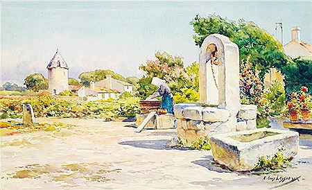 Au puit by Ernest Louis Lessieux - Auction record, sale price, and art valuation. Compare with similar artists and explore comparable artworks.
