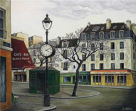 Sample artwork by Maurice Bonnin (1911 - 1993), known for painting - View similar artists and auction records