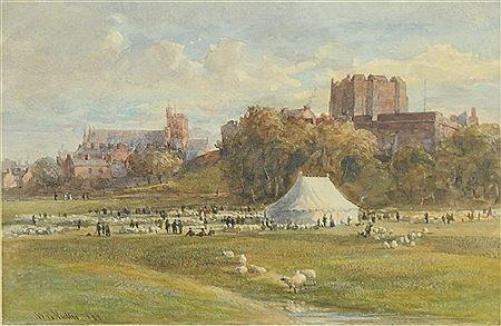 Sample artwork by William Henry Nutter (1821 - 1872), known for painting - View similar artists and auction records
