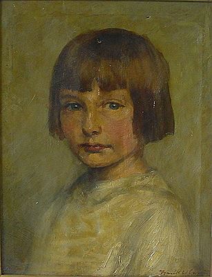 Portrait of a young girl, 1920`s