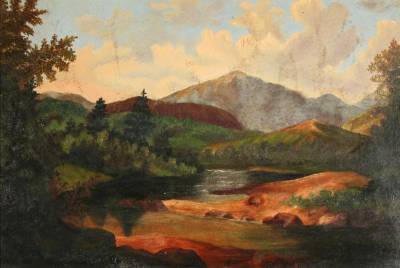 Western Massachusetts Landscape by George J Tribe - Auction record, sale price, and art valuation. Compare with similar artists and explore comparable artworks.