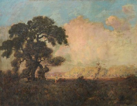 "Golden Evening" (Possibly Monterey, CA)